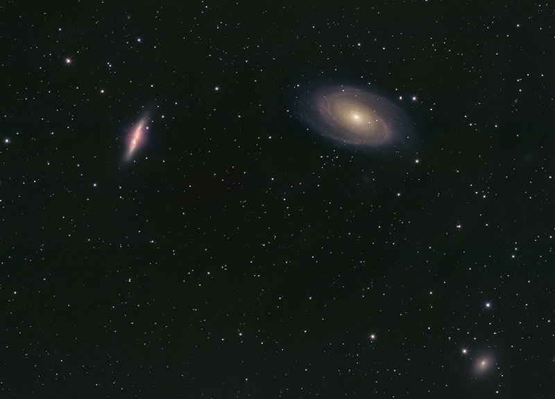 Bode's Galaxy, M81, M82
