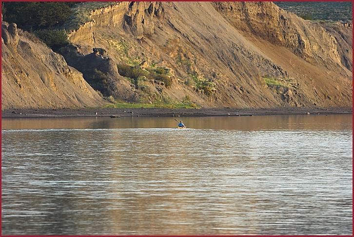 kayaking Missouri River